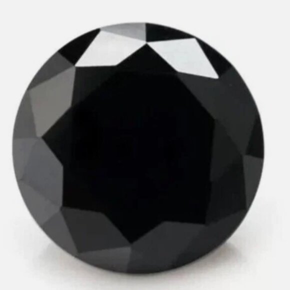 2.75ct Natural Black Diamond Pendant • 14K Yellow Gold (Chain Not Included) - Picture 11 of 15